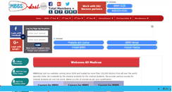 Desktop Screenshot of mbbsdost.com