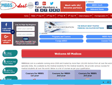 Tablet Screenshot of mbbsdost.com